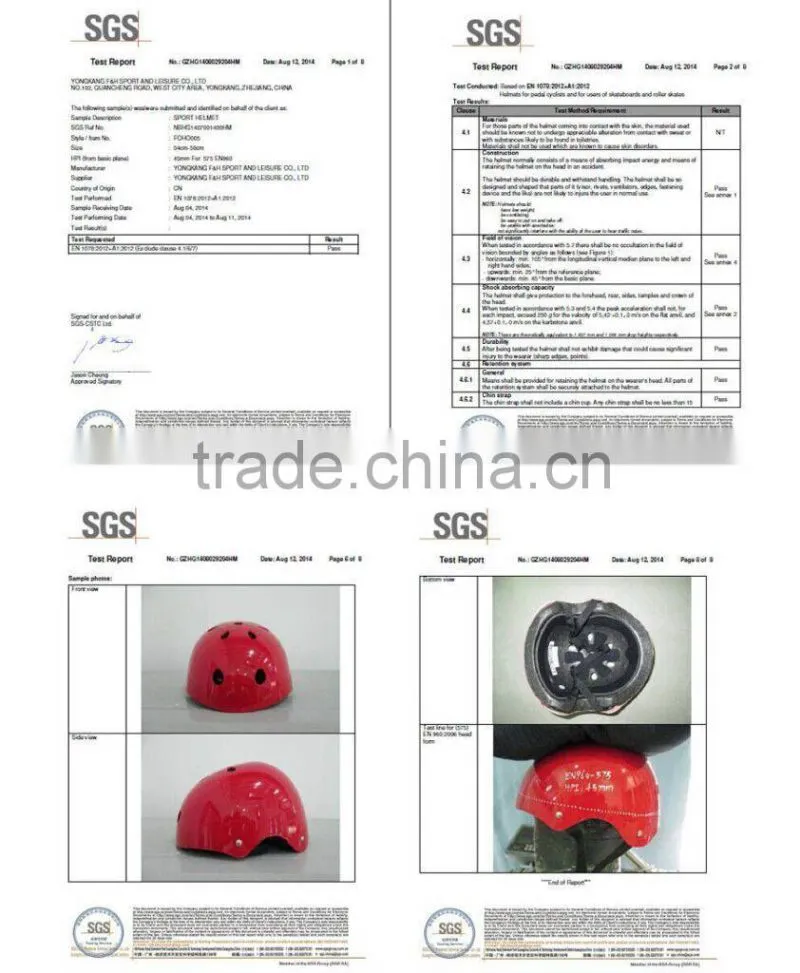 Standard Extreme Sports Helmet/ roller derby skates helmet/ professional skate helmets