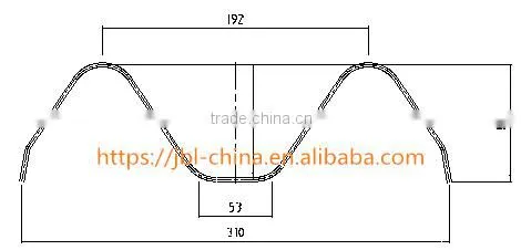 Great building material customized NEW highway roll forming machine with automatic Quality guaranteed