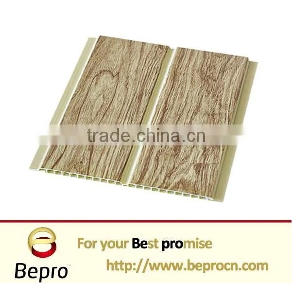 25cm/30cm PVC wall panels with groove, plastic roof panels