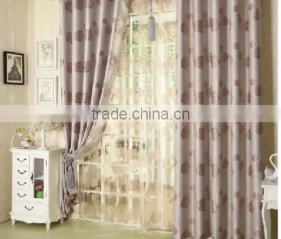 customized window curtain fabric, jacquard fabirc 038 fire retardant blackout fabric for bedroom
