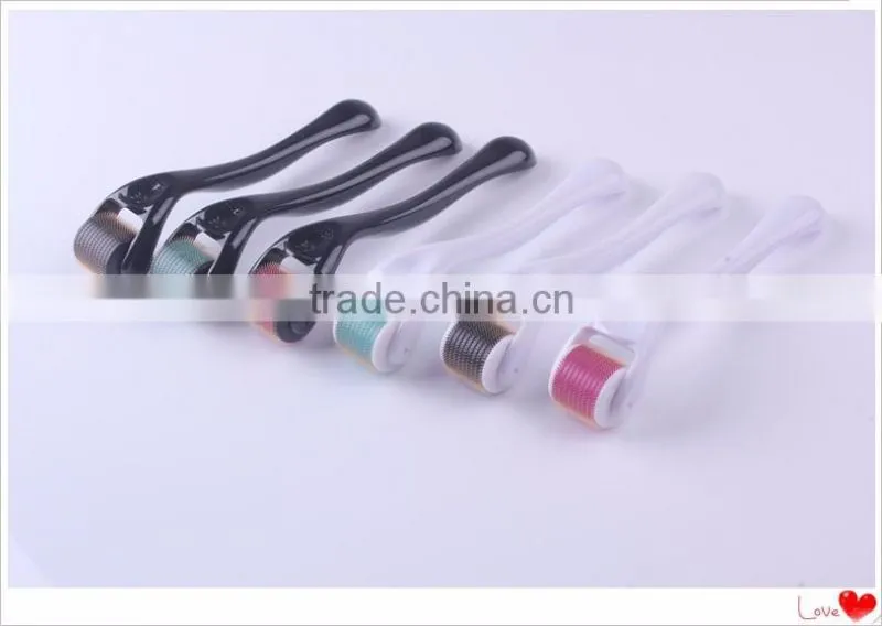 Dermaroller 540 titanium needles with many colors for options