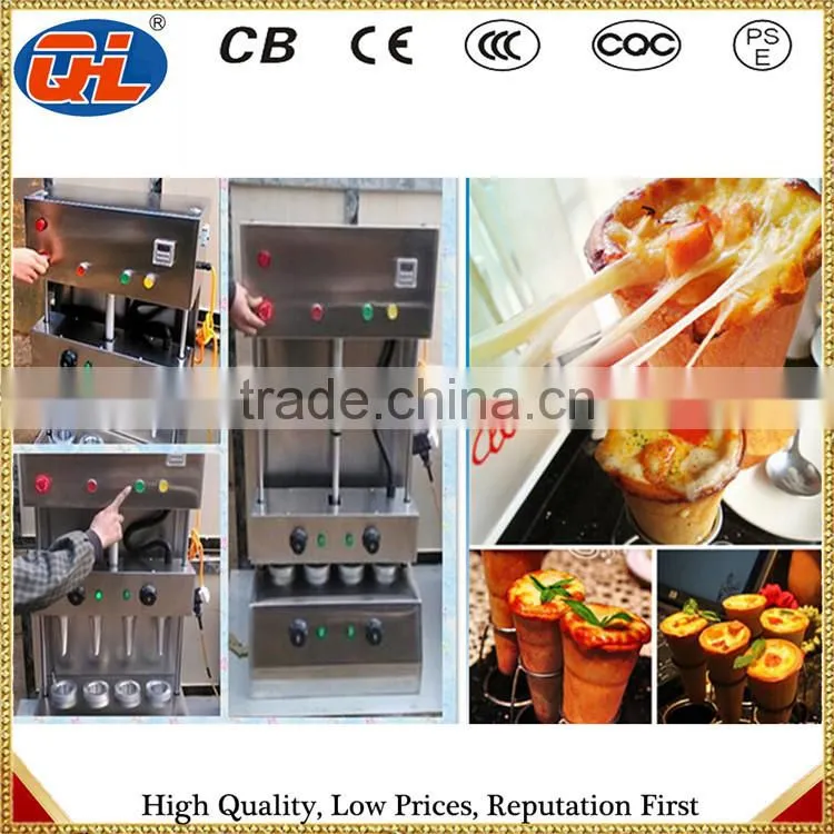 High quality hot sale cone pizza machine 4 cone maker|cone pizza oven