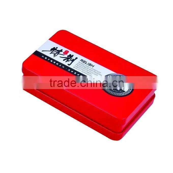 Rectangular Candy Tin Box,Storage Metal Tin Box