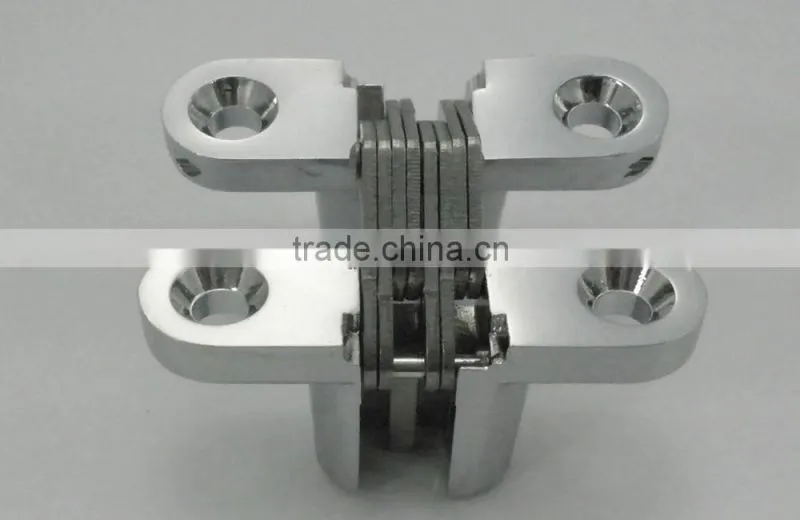 Zinc Alloy 180 Degree Concealed Hinge for Furniture, Foldable Table Hinge