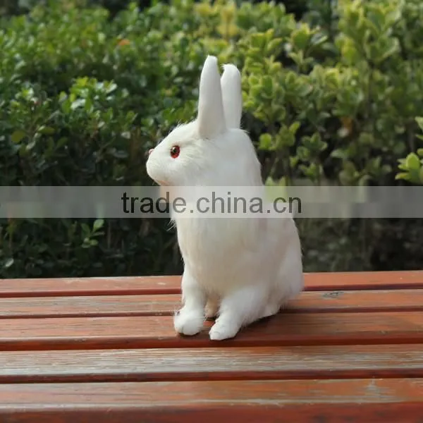 unstuffed motorized Plush animal rabbit decoy