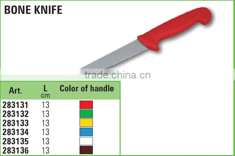 Stainless steel colorful kitchen damascus knife camel bone