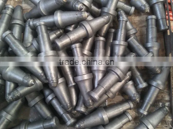 Super wear-resistant coal mining picks with standard or extended type hard alloy head