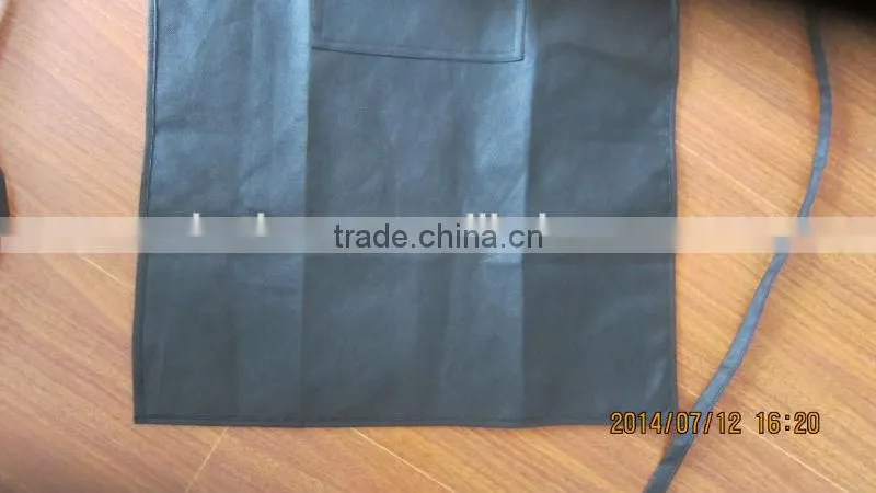 Non woven cheap printed disposable cooking kitchen apron