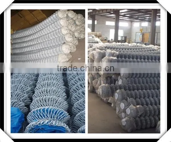 high quality galvanized chain link fence for sale / garden fence chain link fence for sale