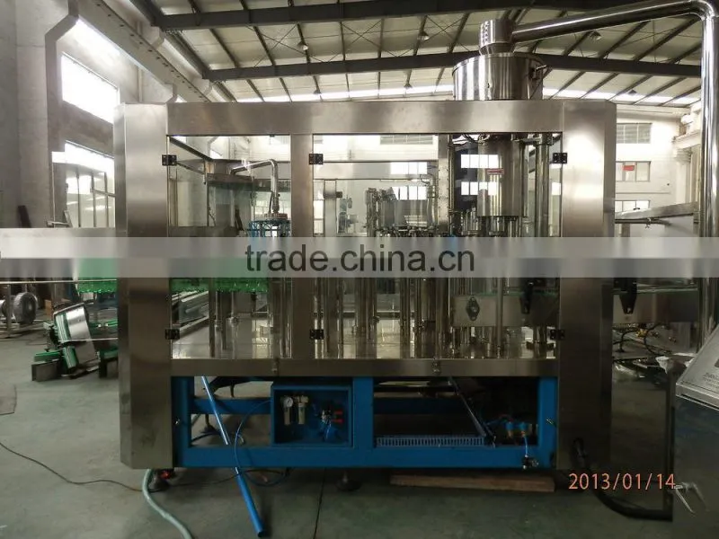 Automatic small carbonated drink filling machine