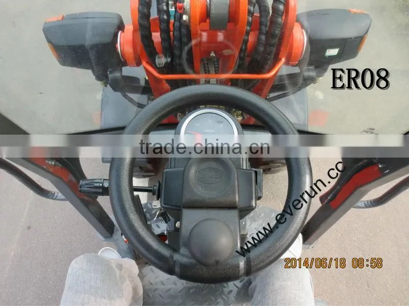 Everun ER06 Futter agricultural Farm Maschine front end Hydrostatik Mini Radlader/Hoflader mit CE/Euro 3 Norm