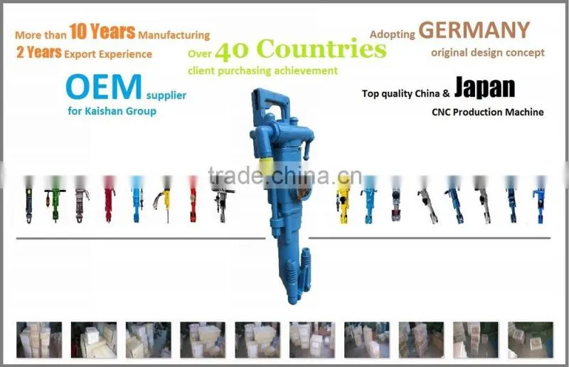 YT27 Rock Drill /// Factory OUTLET /// Mining Rock Drilling Rig - Hand Hammer Hydraulic Rock Drill - Pneumatic Rock Drill