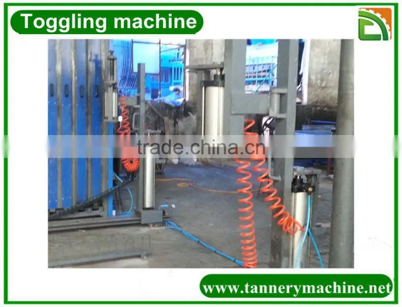 manual leather toggling drying machine supplier