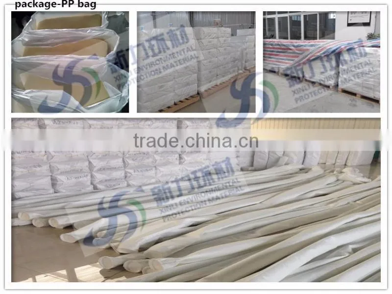 P84 +fiberglass compound filter felt for high temperaturer