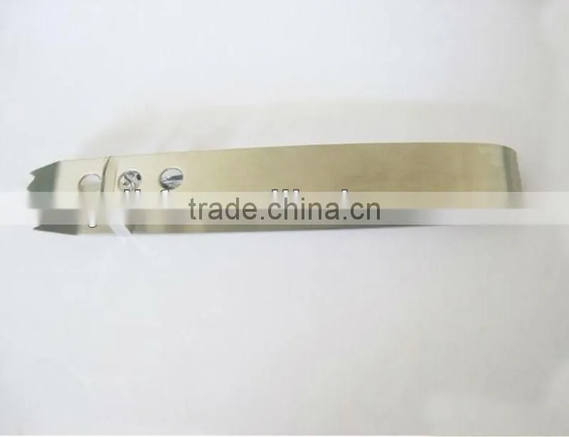 HF 269 stainless steel tongs for fish, metal kitchen tongs