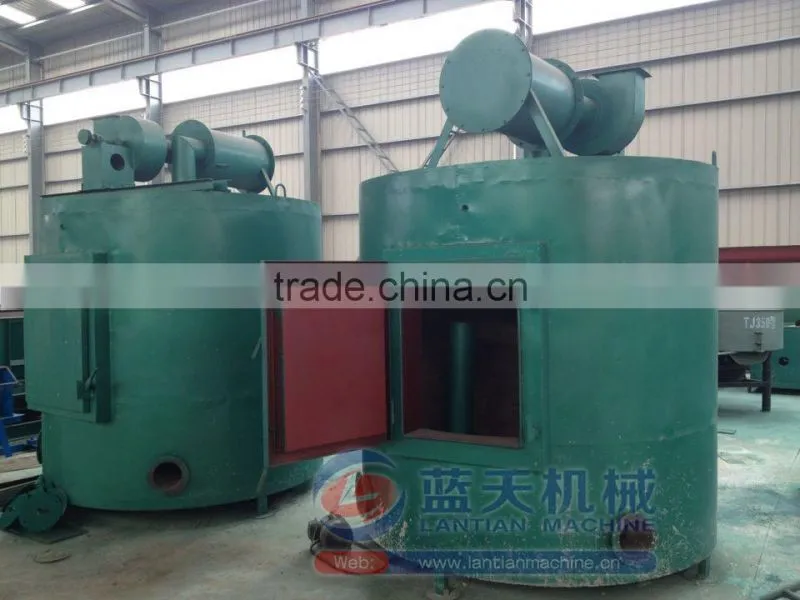 New Type Design of Large Valid Volume Trade Assurance Wood Log Charcoal Carbonization Furnace