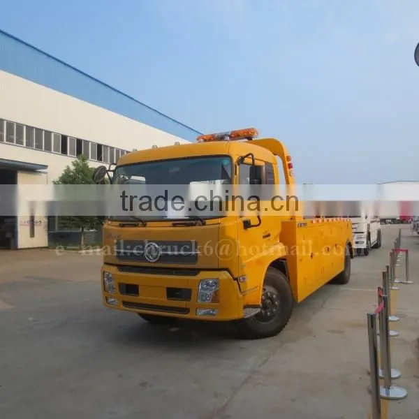 210hp DONGFENG 4*2 Under Lift Wrecker Truck 16 ton