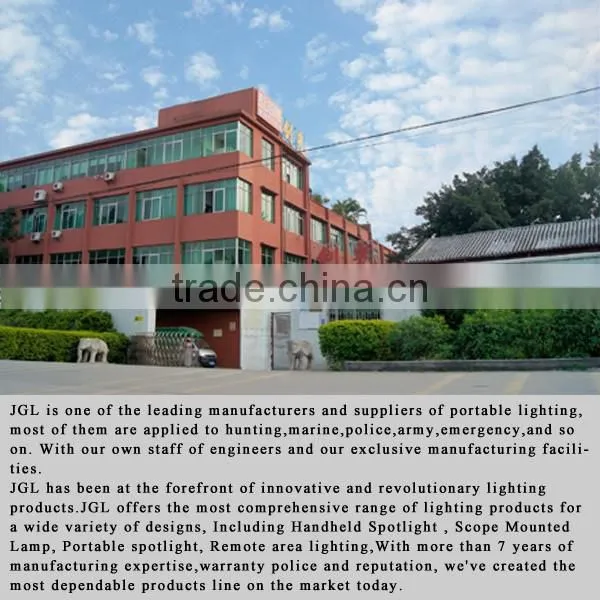 New arrival !!railway battery handheld spotlight 35W HID hand held search light