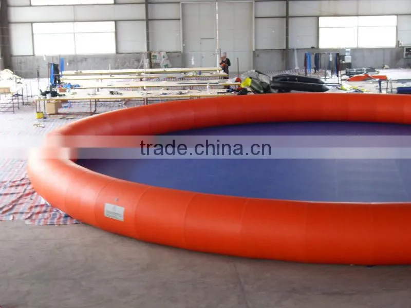 2013 CE certificate PVC tarpaulin giant inflatable folding pool