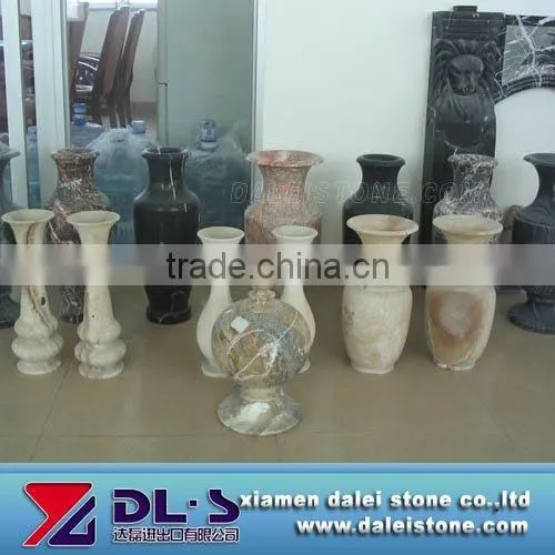 Natural stone flower vase,flowerpot for decoration(CE+factory)