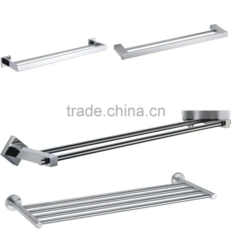 Whoelsale Bathroom Stainless Steel 304 Wall Mounted Towel Shelf, Towel Rack