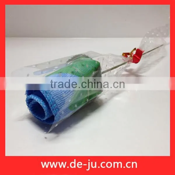 Rose Flower Shape Towels Wedding Gift Souvenirs