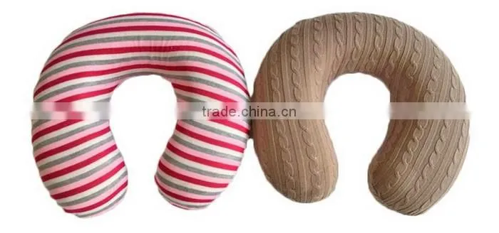 Stripe Designs Memory Foam Neck Pillow,Perfect U Pillow to Provide Comfort and Head Support