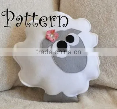 alibaba express hot sale high quality new products wholesale alibaba eco handmade felt cute sheep plush toy made in china