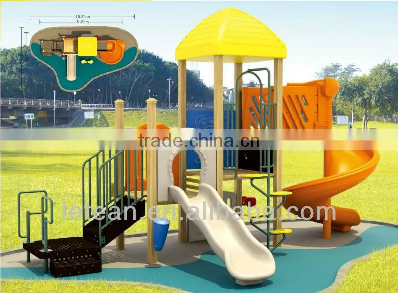 Eco-friendly non-toxic wooden pirate ship playground LT-2071A