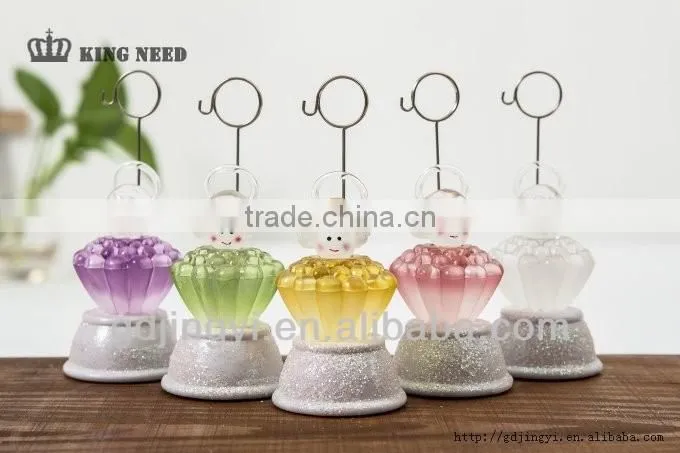 cheap wholesale plastic acrylic led pretty girl businese card holder