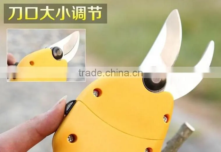 High quality portable battery pruning shears