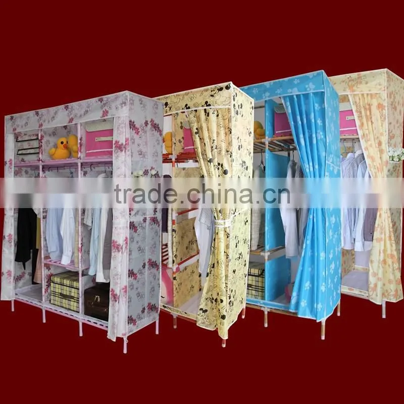 foldable wooden wardrobe