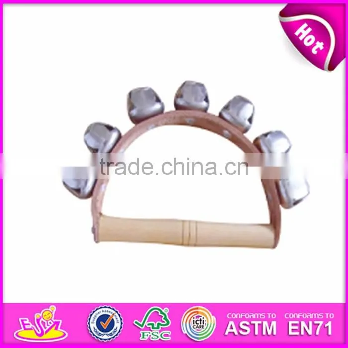 Hot promotion kids wooden handbell set for sale W07I099