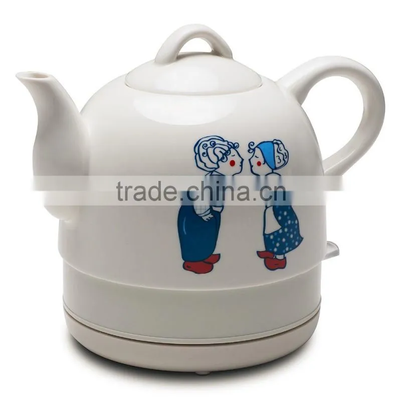 flower tea kettle electrical ceramic kettle