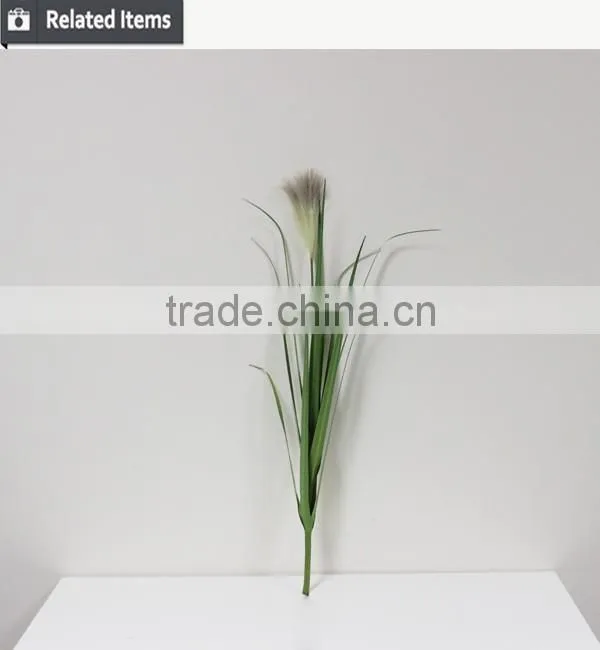 Hotsales artificial single artificial reed grass for home decoration
