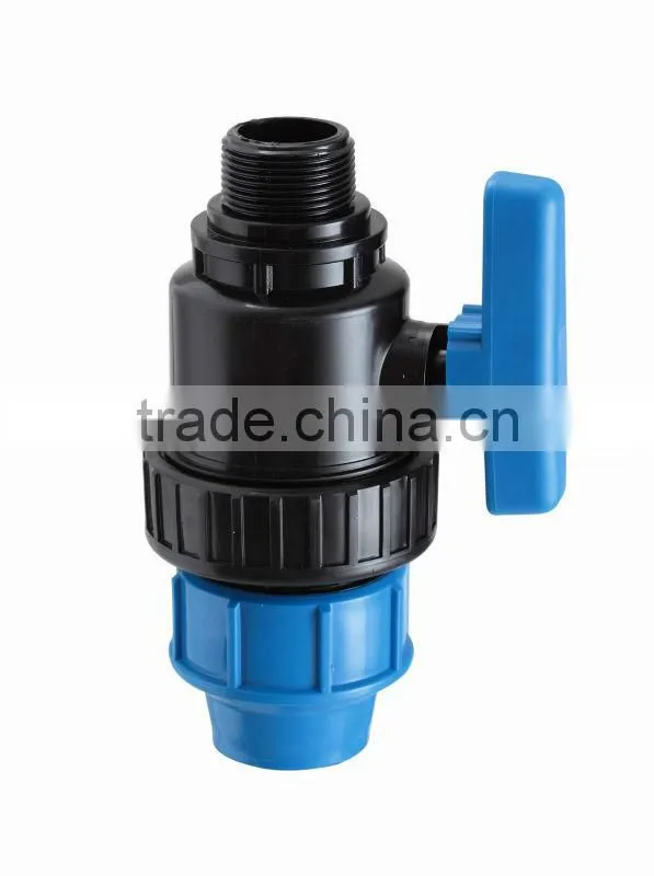PP COMPRESSION BALL VALVE
