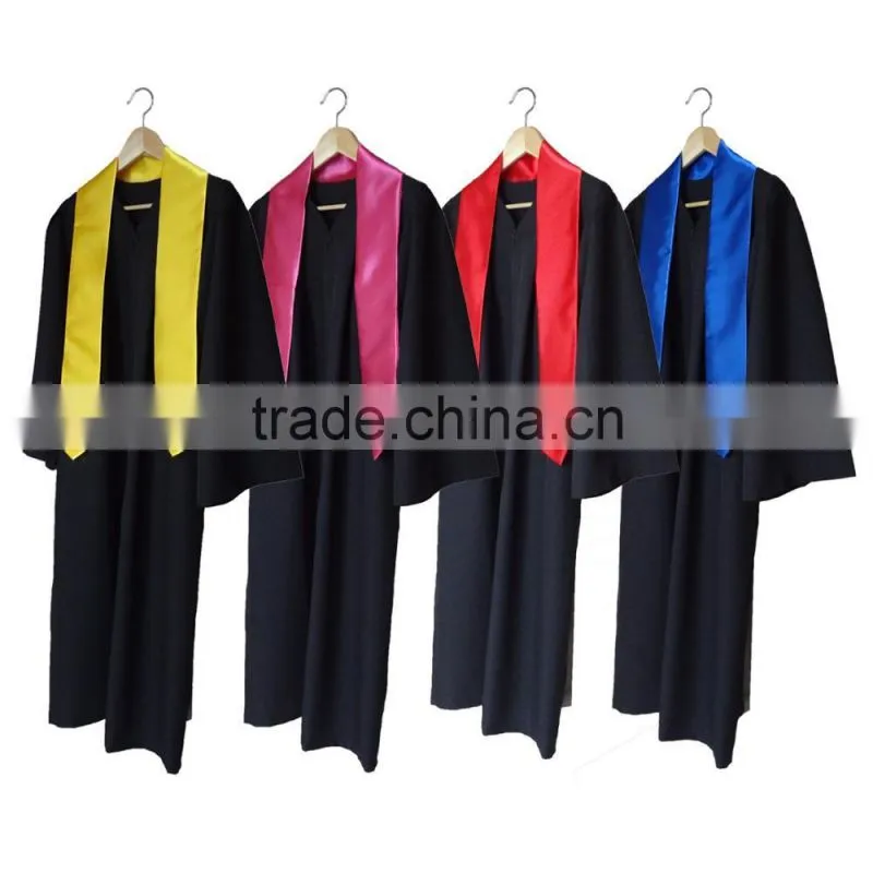 college gown Adult Matte Master Graduation caps and gowns