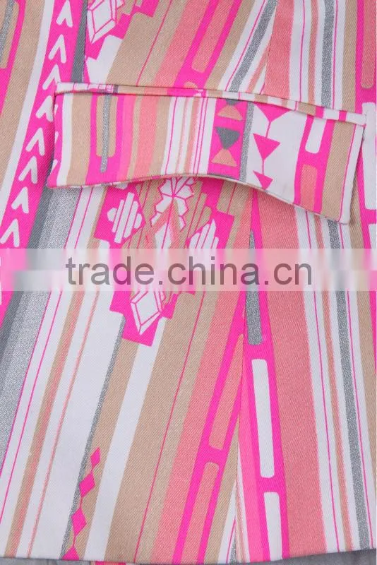 2014 New Arrival Fashion Striped Sport Jacket for clud