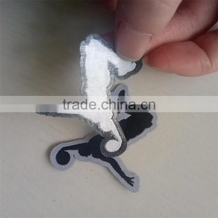 china factory self-adhesive embroidery patches for garments