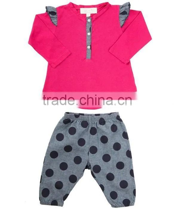 Lovely Baby Girl Knitwear Suits , Wholesale Children Clothes