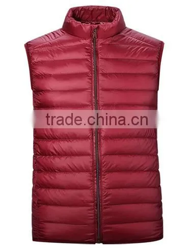 OEM black winter mens padded bodywarmer