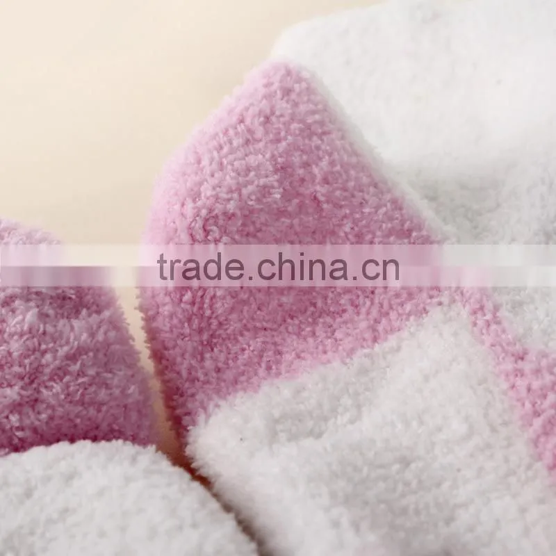 Hot Selling Warm Thick cartoon Coral Fleece Socks