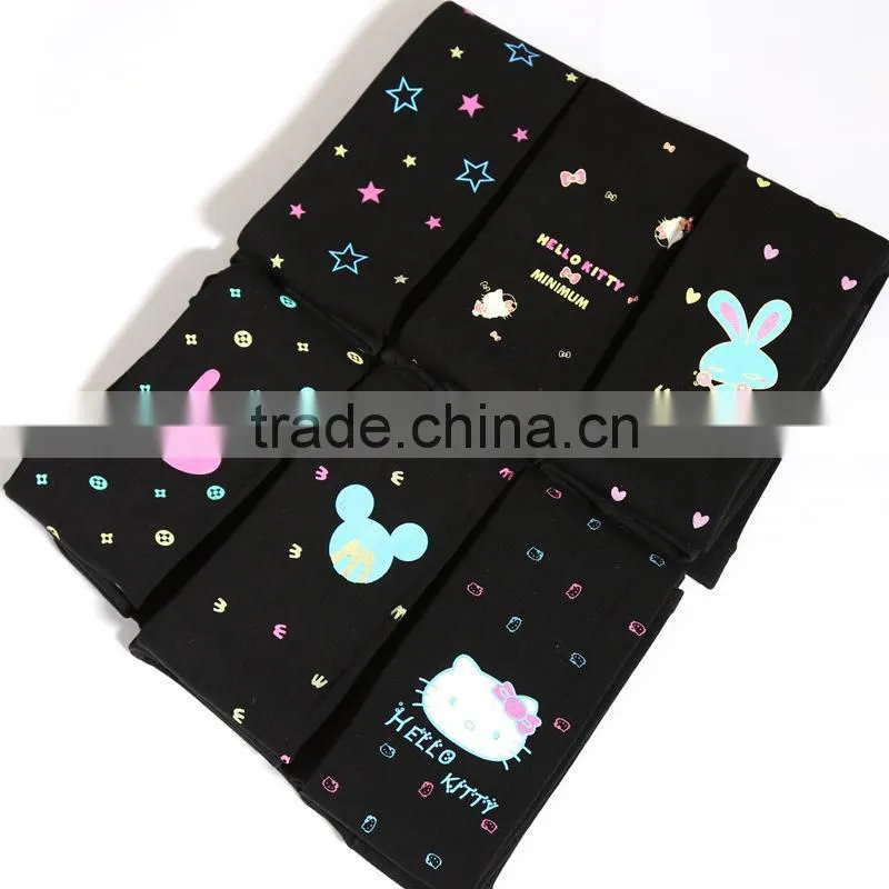 Cute pattern girl cotton pantyhose tights