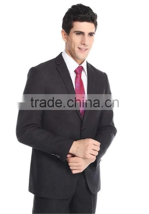 latest design black coat pant mens suits 2015