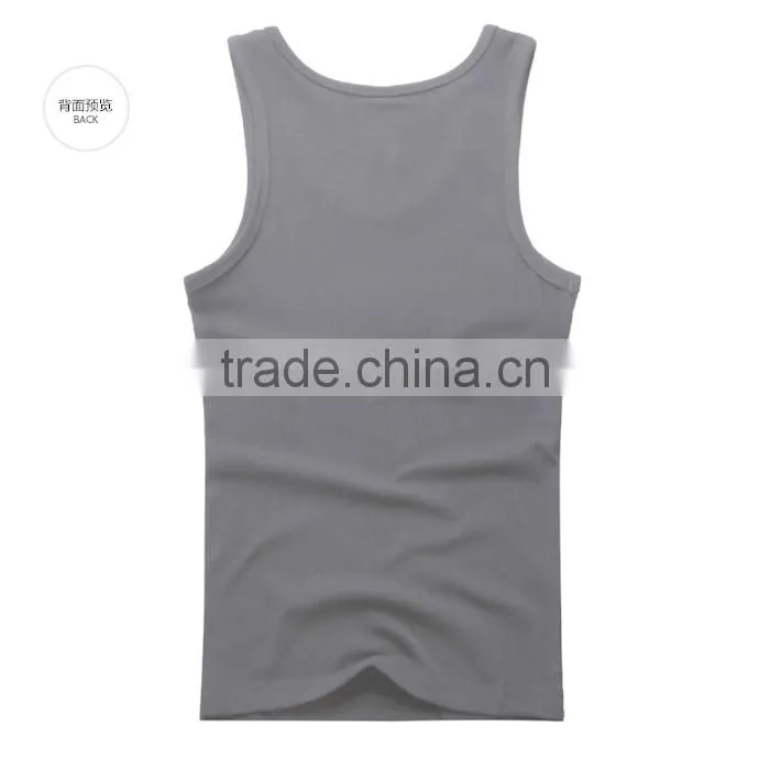 Hot Sale Mens Tank Top Slim Athletic Muscle Tank Top for Sports