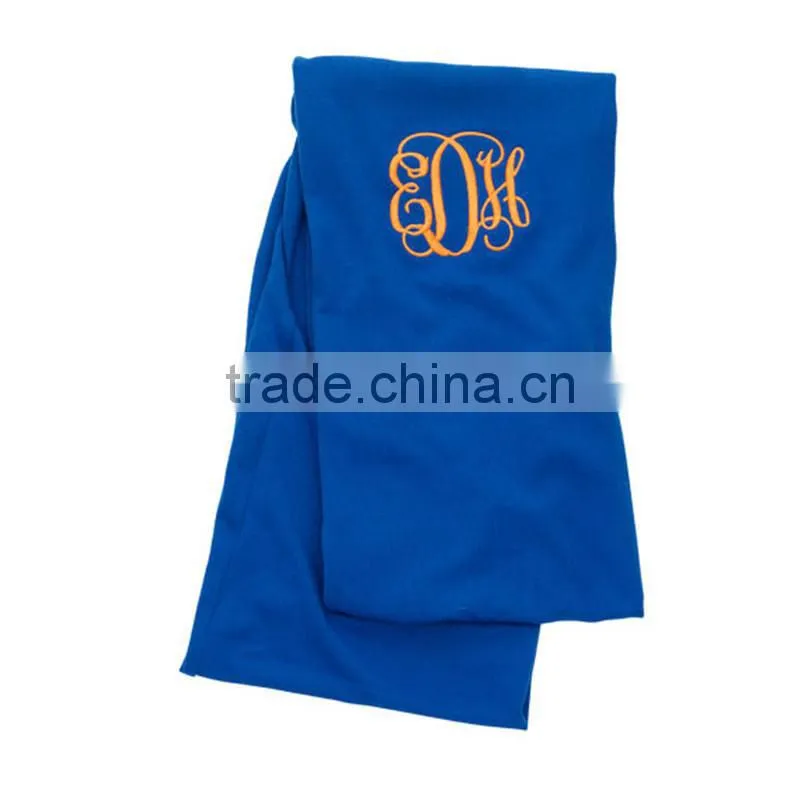 Embroidered Super Soft Monogrammed Infinity