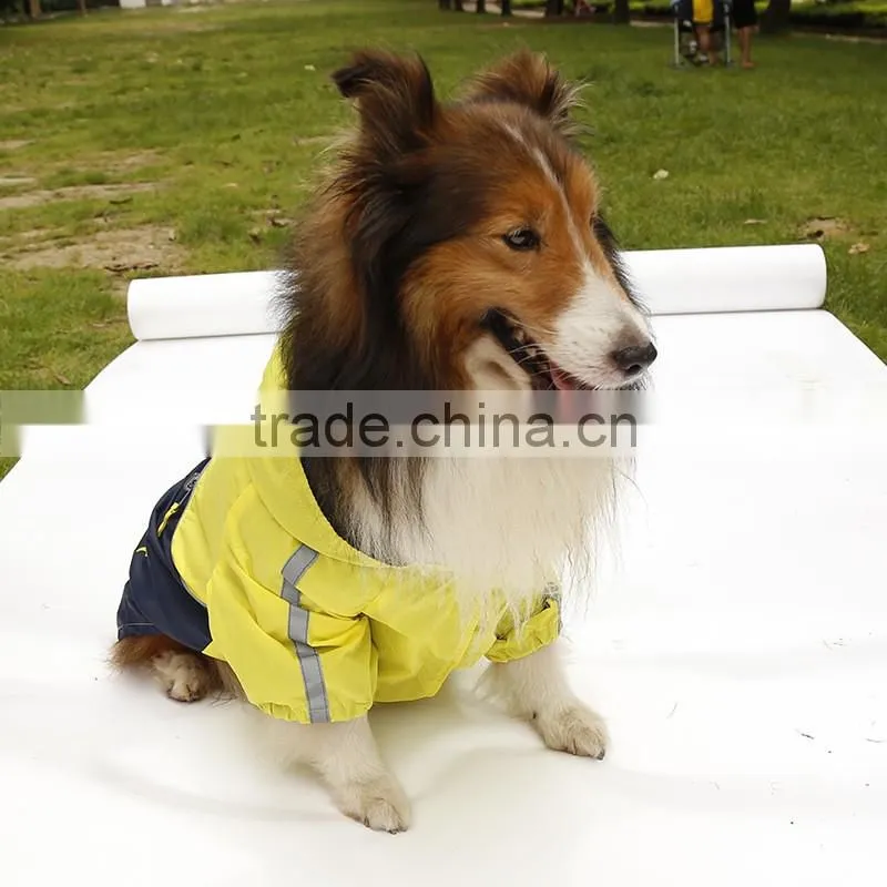 Redhill Pet Raincoat Waterproof large Dog Raincoat for sale