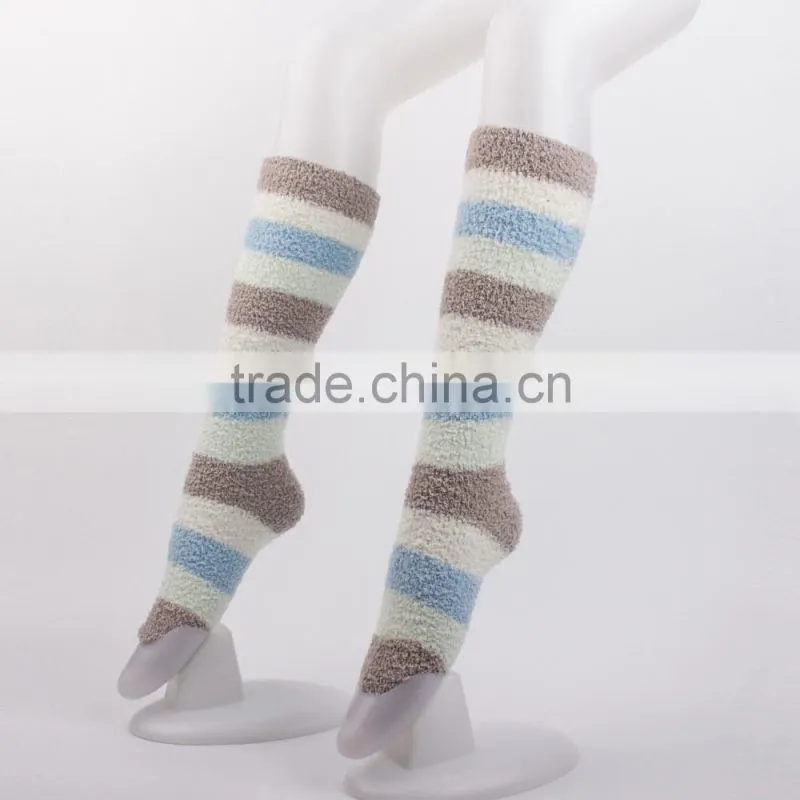 New Women Winter Women Ladies Soft Warm Fluffy Bed Socks Thickening Velvet Bow Thermal Cute Socks