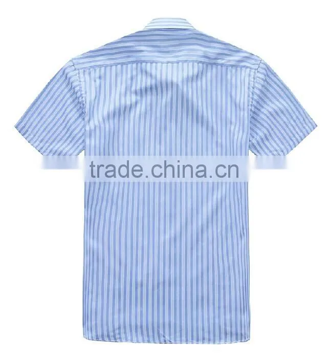 Stylish shirts for men high quality vertical striped man t-shirt