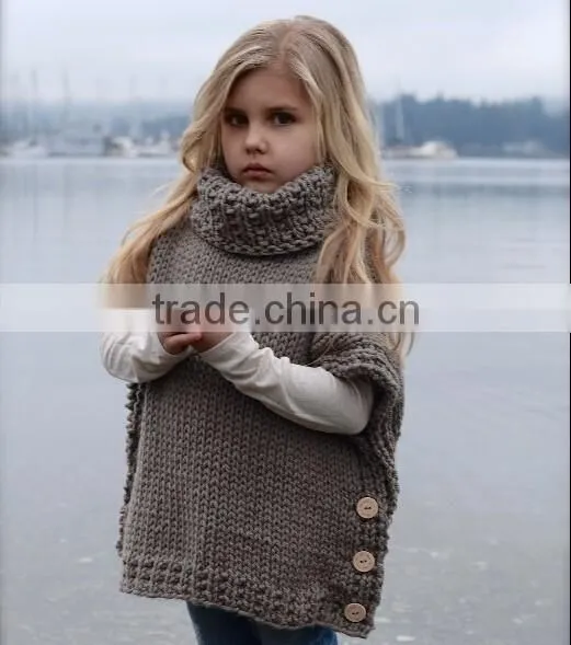 New Fashion Design Inmporter Baby Girl Pullover Sweater